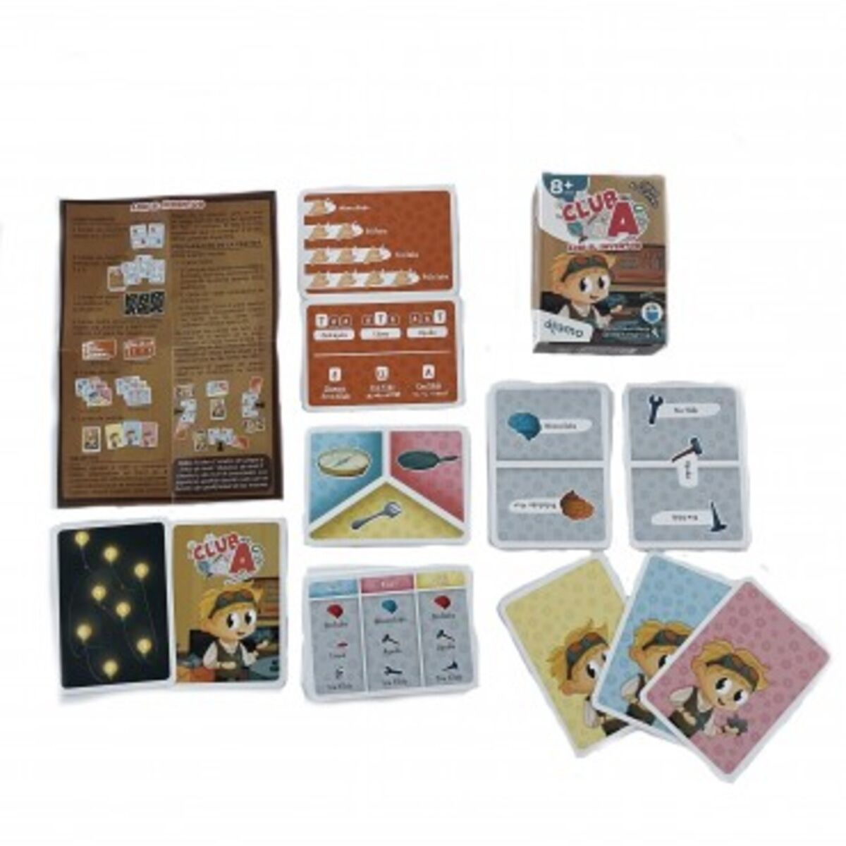 ATOMO - Juego de Mesa Adri el Inventor - Club A