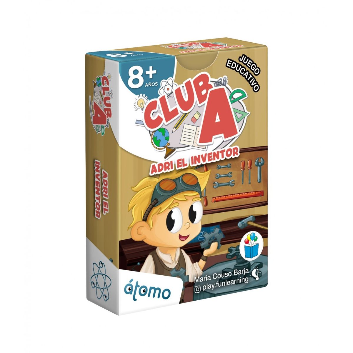 ATOMO - Juego de Mesa Adri el Inventor - Club A
