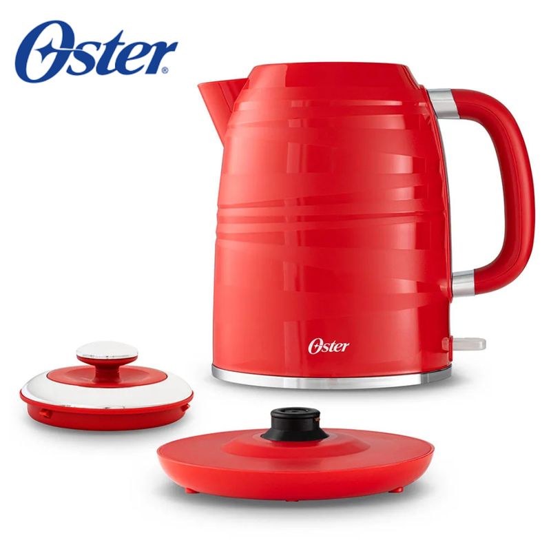 OSTER - Hervidor Eléctrico Oster® Rojo 1.7 L BVSTKT4177R