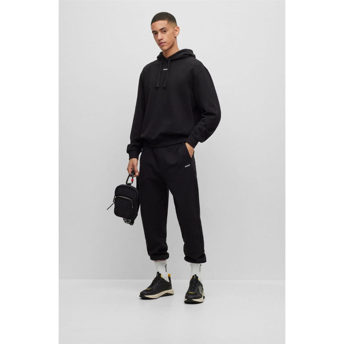 HUGO BOSS - Hugo - Sudadera relaxed fit de felpa