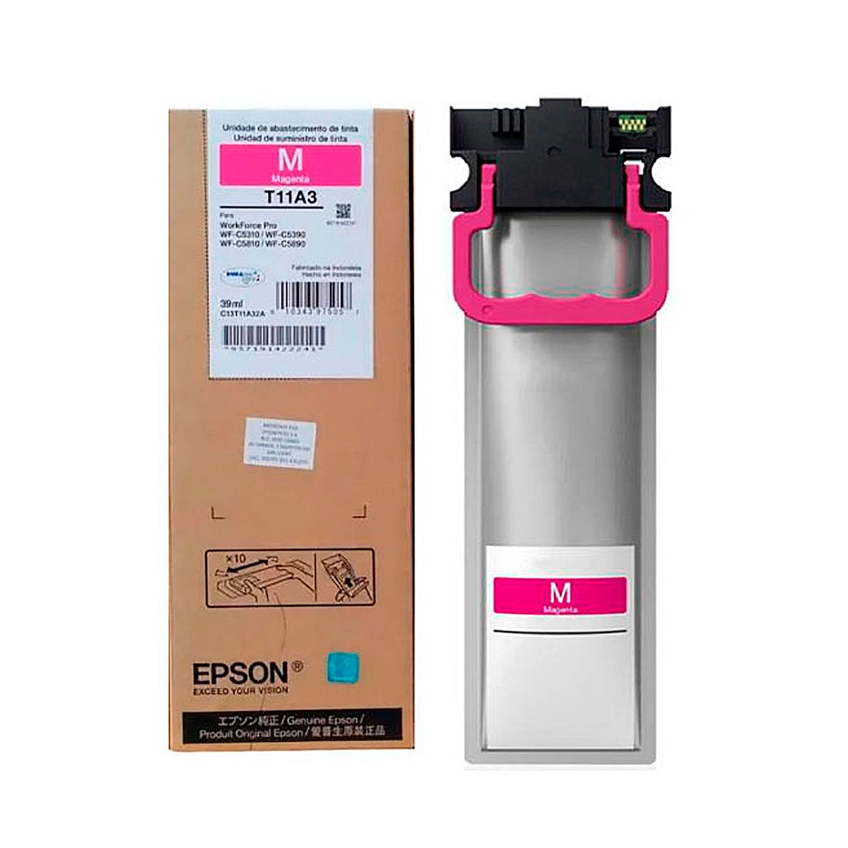 EPSON - CARTUCHO DE TINTA EPSON T11A3 MAGENTA PNT11A320-AL