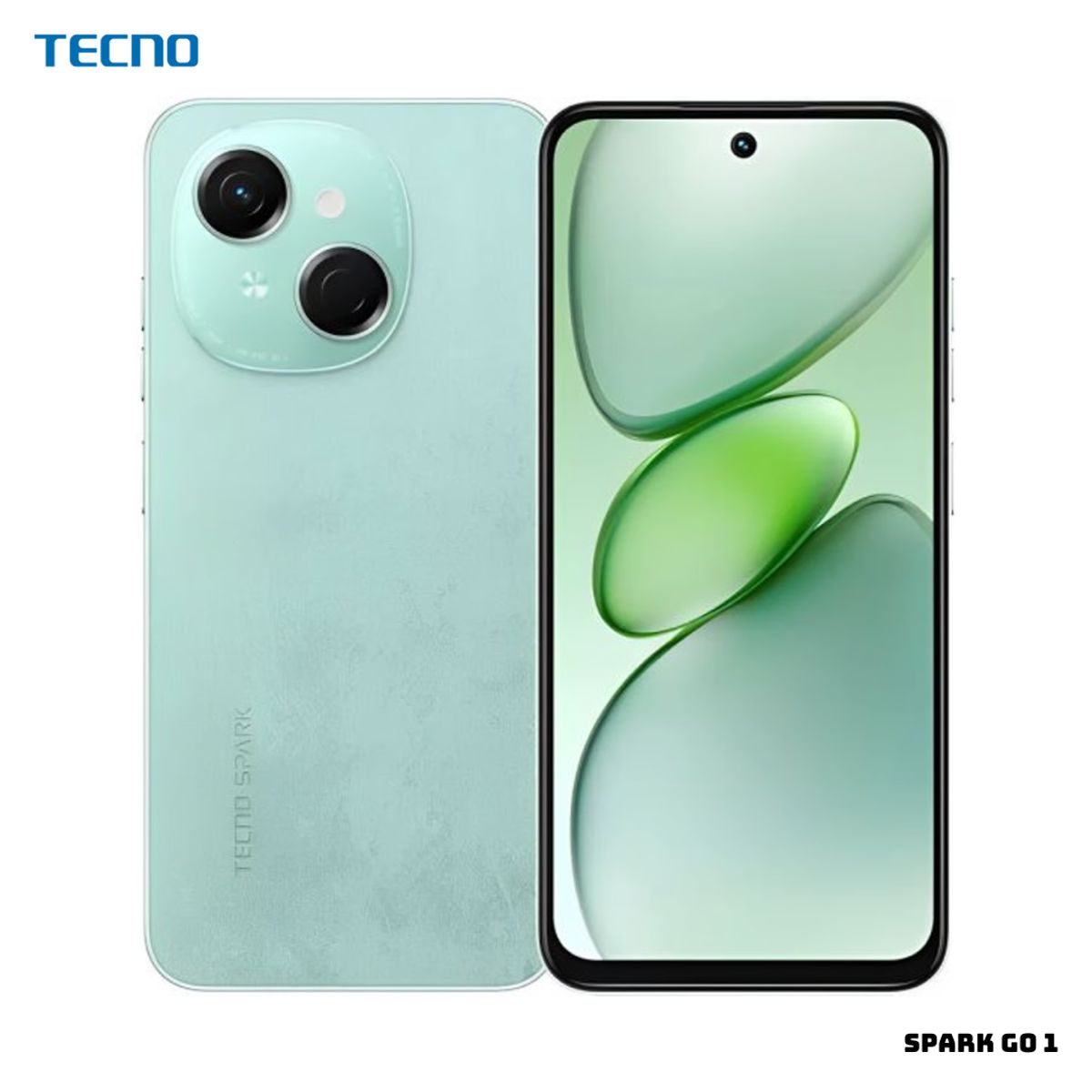 TECNO MOBILE - CELULAR TECNO SPARK GO 1 3GB RAM 64GB ROM - MAGIC SKIN GREEN