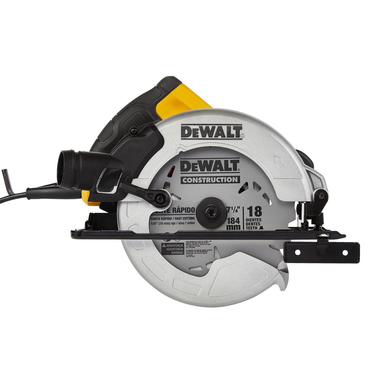 DEWALT - Sierra Circular 7 1/4" (184 mm) 1500W 65mm Dewalt DWE5615