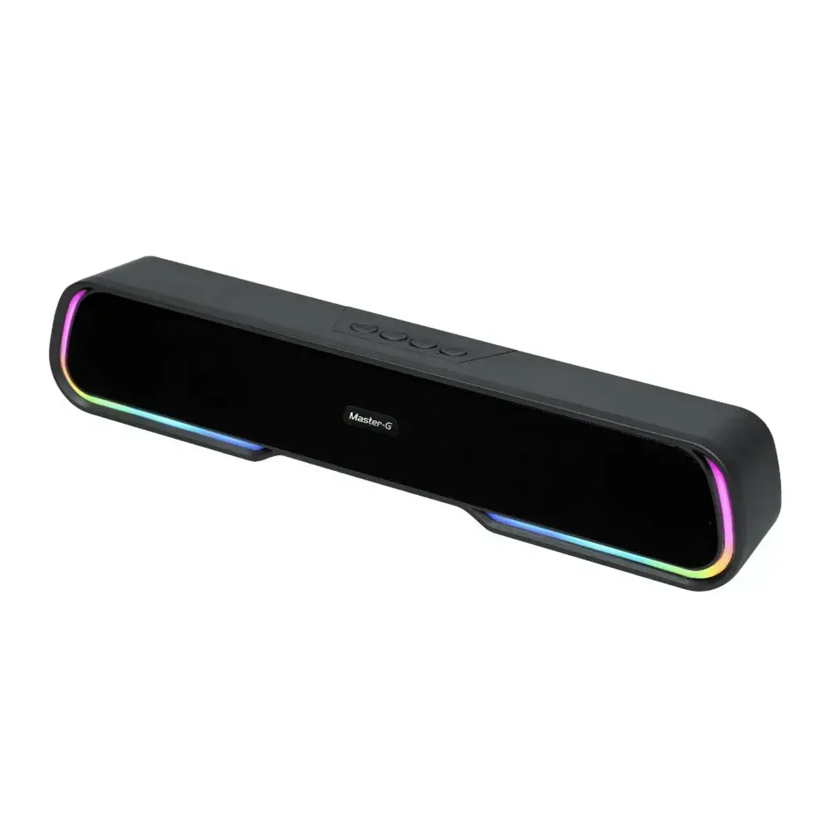 MASTER G - Parlante Soundbar Gamer Master-G Barra de Sonido Bluetooth 5.0 RGB TWS para PC y TV