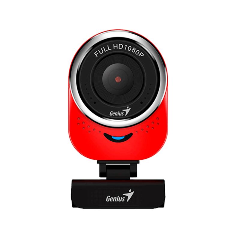 GENIUS - CÁMARA GENIUS QCAM 6000 RESOLUCIÓN 12MP ROJO PN 32200002408
