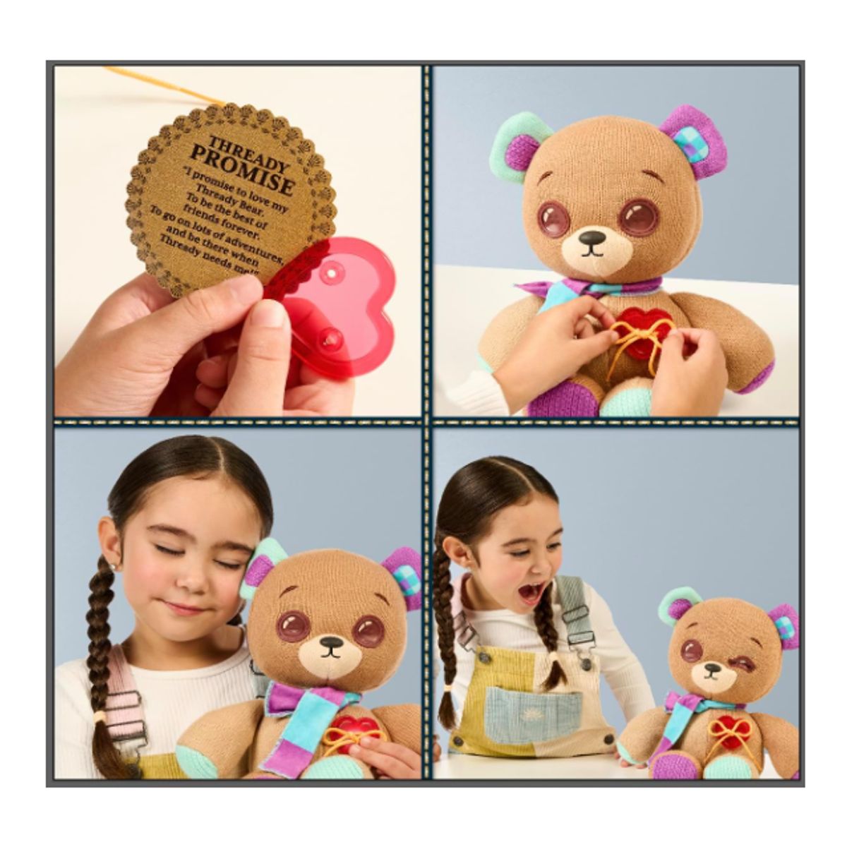 SPINMASTER - Peluche Oso Thready Interactivo
