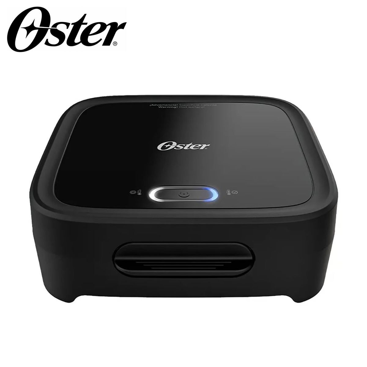 OSTER - Sandwichera Compacta con Platos Hondos Negro CKSTSM400 Oster