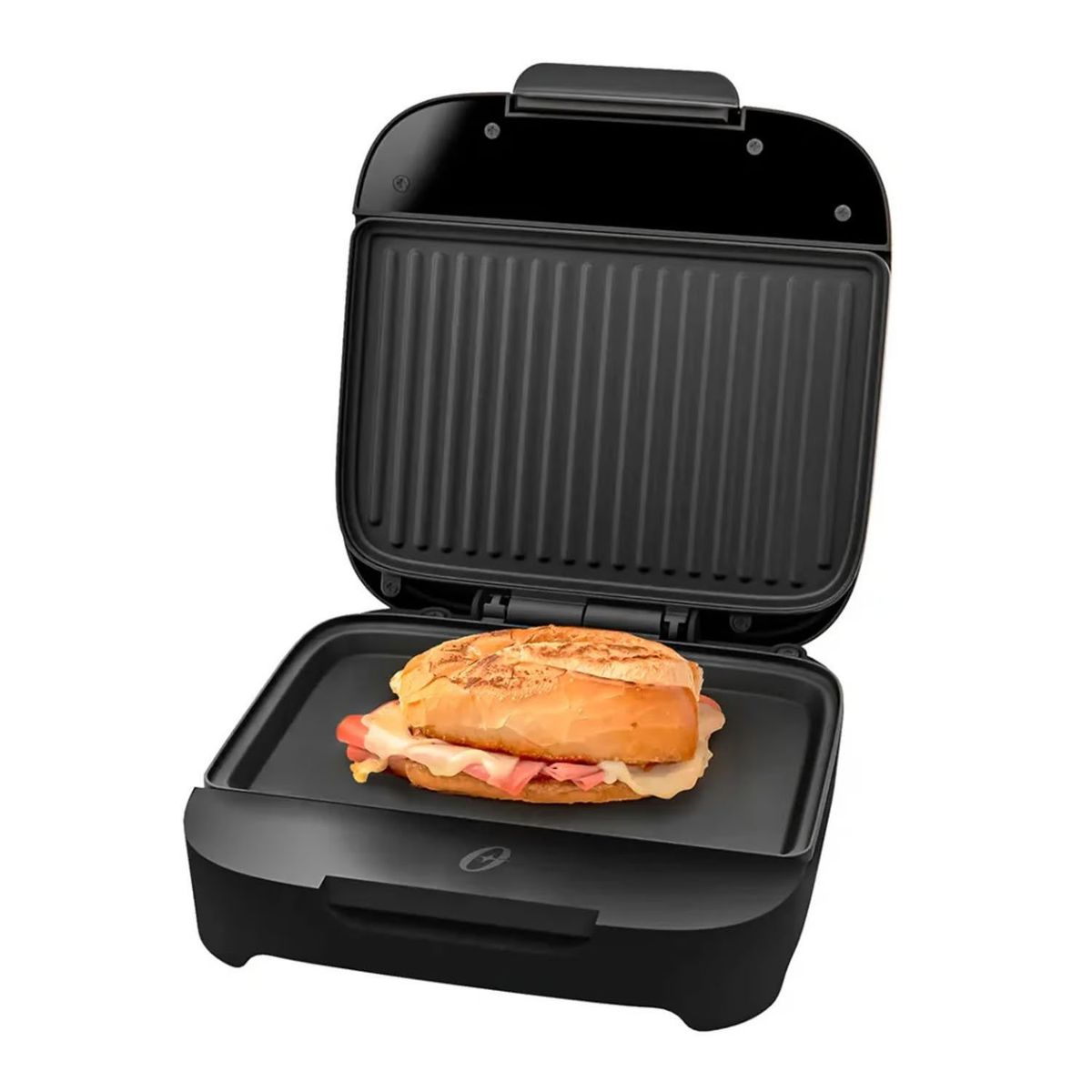 OSTER - Sandwichera Compacta con Platos Hondos Negro CKSTSM400 Oster