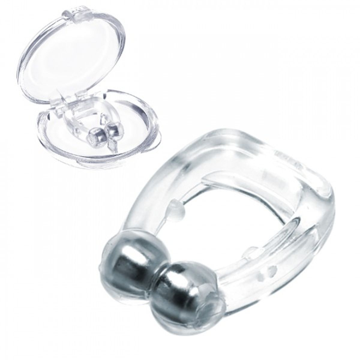 GENERICO - Clip Antironquidos Magnético 100% Silicona