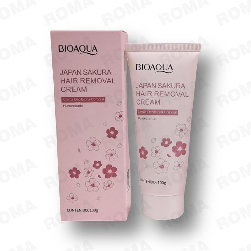 BIOAQUA - CREMA DEPILATORIA JAPAN SAKURA 100G BIOAQUA