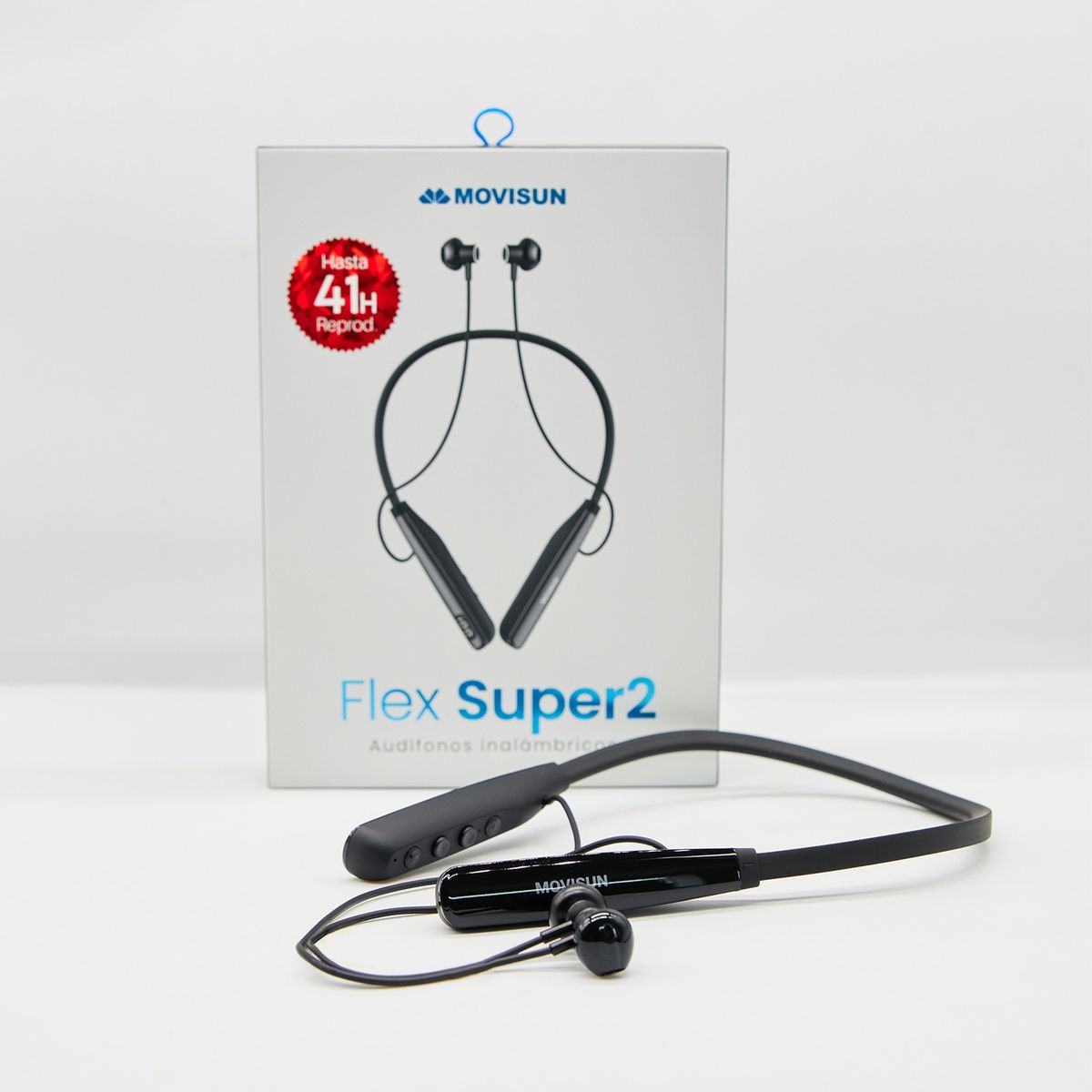 MOVISUN - Audifonos Inalambrico Recargable Sport Movisun Flex Super 2