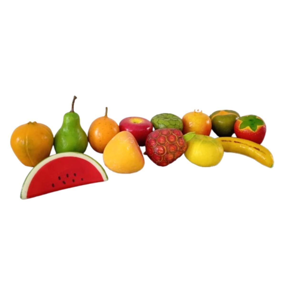 START FG - Frutas artificiales decorativas 12 Unidades