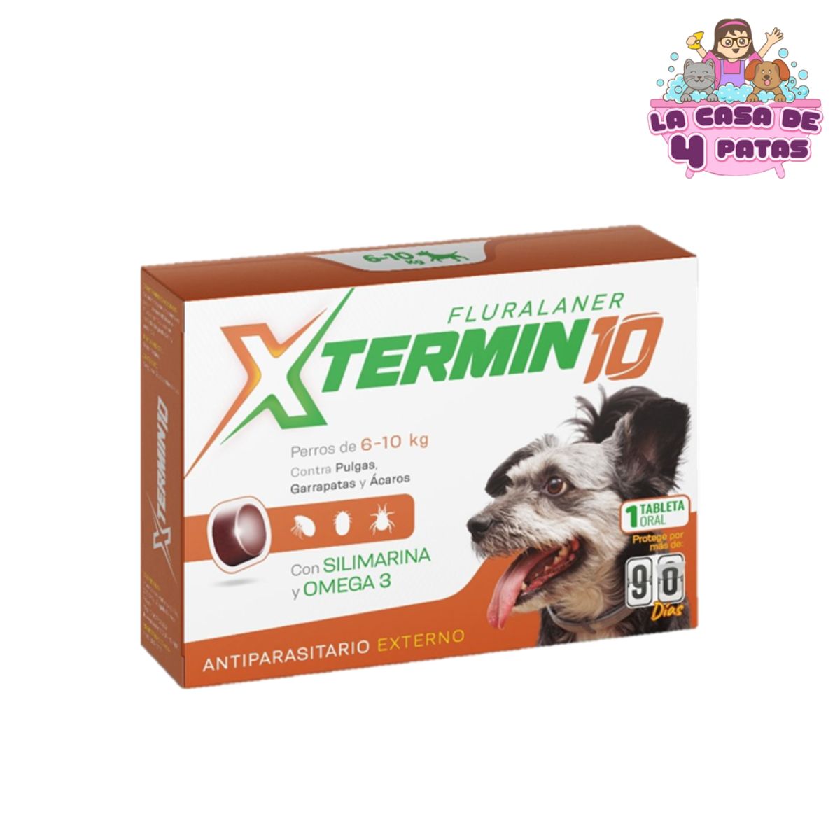 GENERICO - XTERMIN ANTIPULGAS   6-10KG