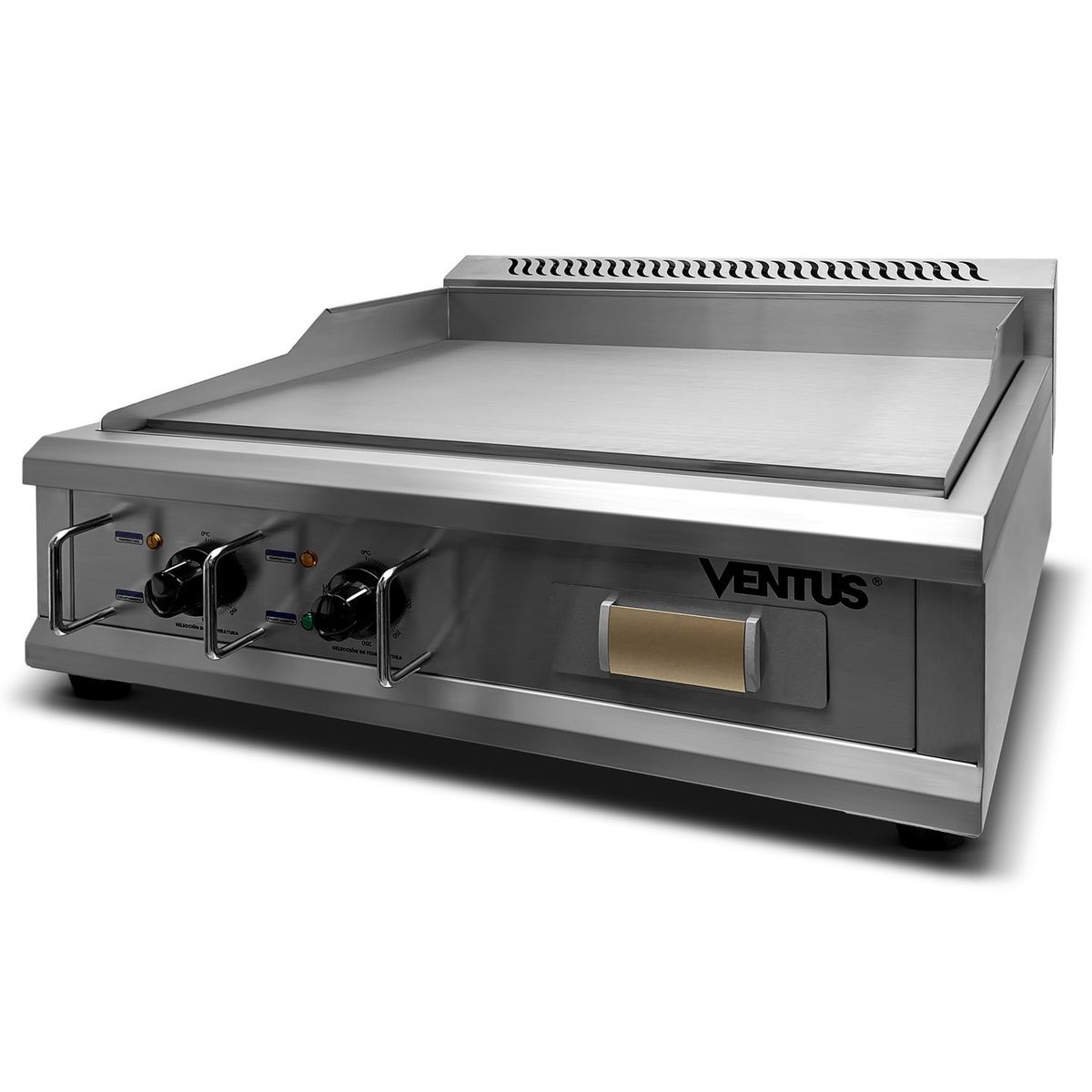 VENTUS - Ventus Plancha Freidora Electrica 75 CM- Acero inoxidable-VPFE-920