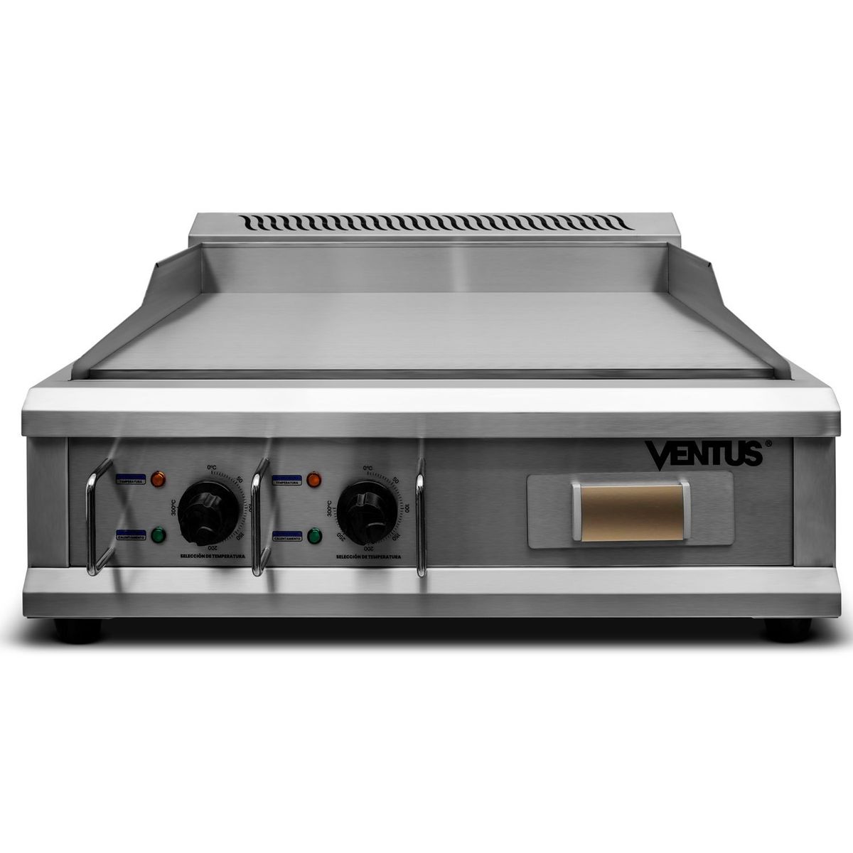 VENTUS - Ventus Plancha Freidora Electrica 75 CM- Acero inoxidable-VPFE-920