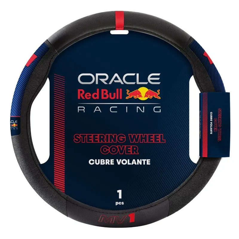 RED BULL - Cubre Volante Universal Red Bull Racing 002 Neg Roj Azu Mv1