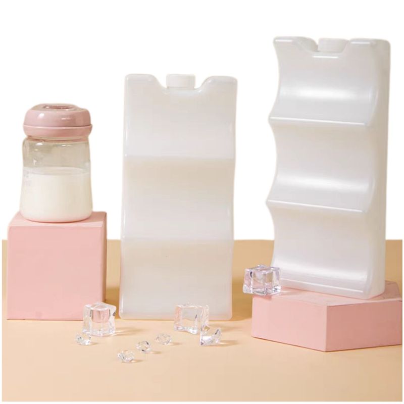 DAUER - 2 Bloques de Hielo con Gel Reutilizable Mantiene Frio Fresco