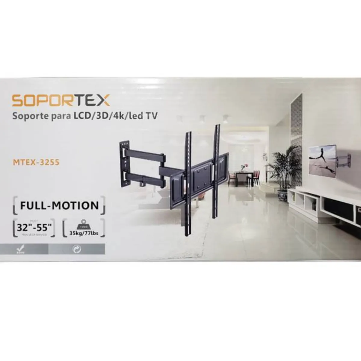 SOPORTEX - Rack Móvil para Soportex TV 32 a 55 MTEX-3255