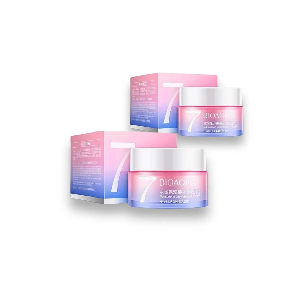 BIOAQUA - Crema Hidratante Vegana V7 50g Bioaqua x2Unids