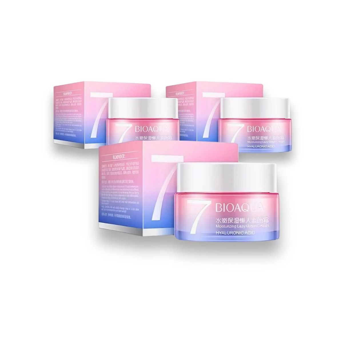 BIOAQUA - Crema Hidratante Vegana V7 50g Bioaqua x3Unids
