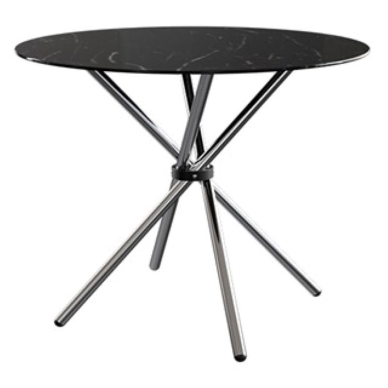 MOBELART - Mesa Nodos 90 cm Marmoleada möbelArt
