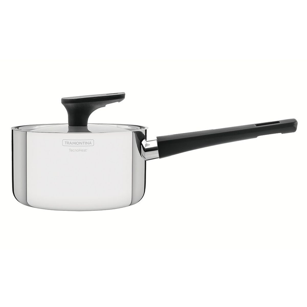 TRAMONTINA - Cacerola 16 cm Grano Baquelite Tramontina - Acero Inoxidable 1.7L