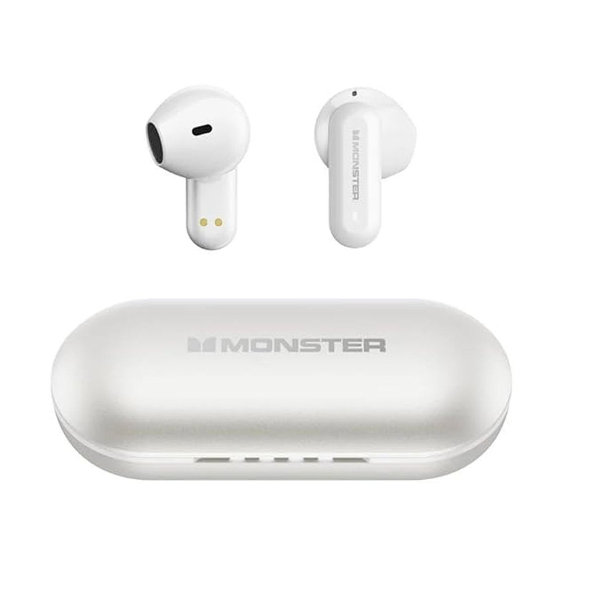 MONSTER - Audífonos inalámbricos Monster Airmars XKT25 Blanco Bluetooth 5.3
