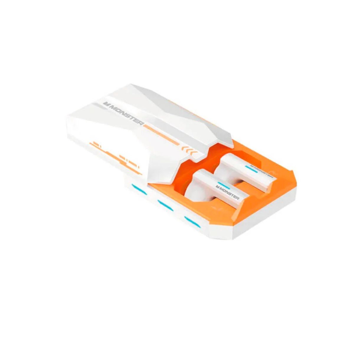 MONSTER - Audífonos Inalámbricos Monster Airmars Xkt11 Blanco Bluetooth 5.3