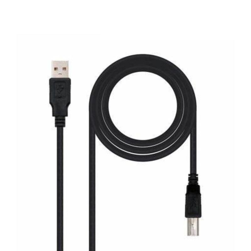 GENERICO - Cable USB 2.0 Para Impresora 5 Metros