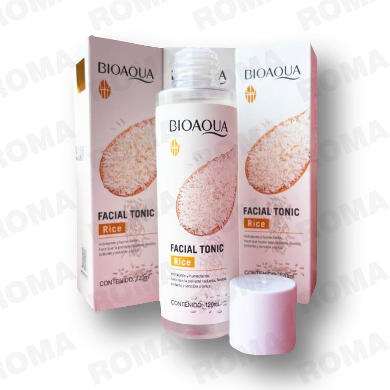 BIOAQUA - TÓNICO FACIAL DE ARROZ 120 ML BIOAQUA