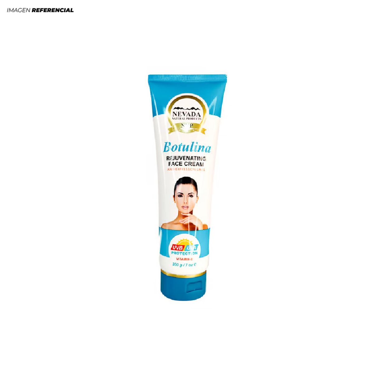 NEVADA NATURAL PRODUCTS - Crema facial Rejuvenecedora Botulina Hidratante Nevada 200 gr