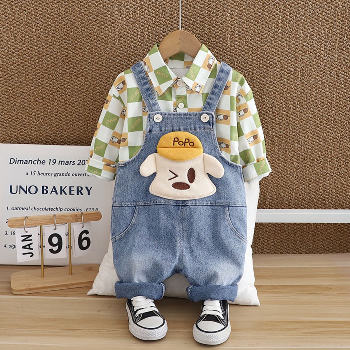 GENERICO - ROPA  PARA NIÑO ANIMALITO - 2 PIEZAS