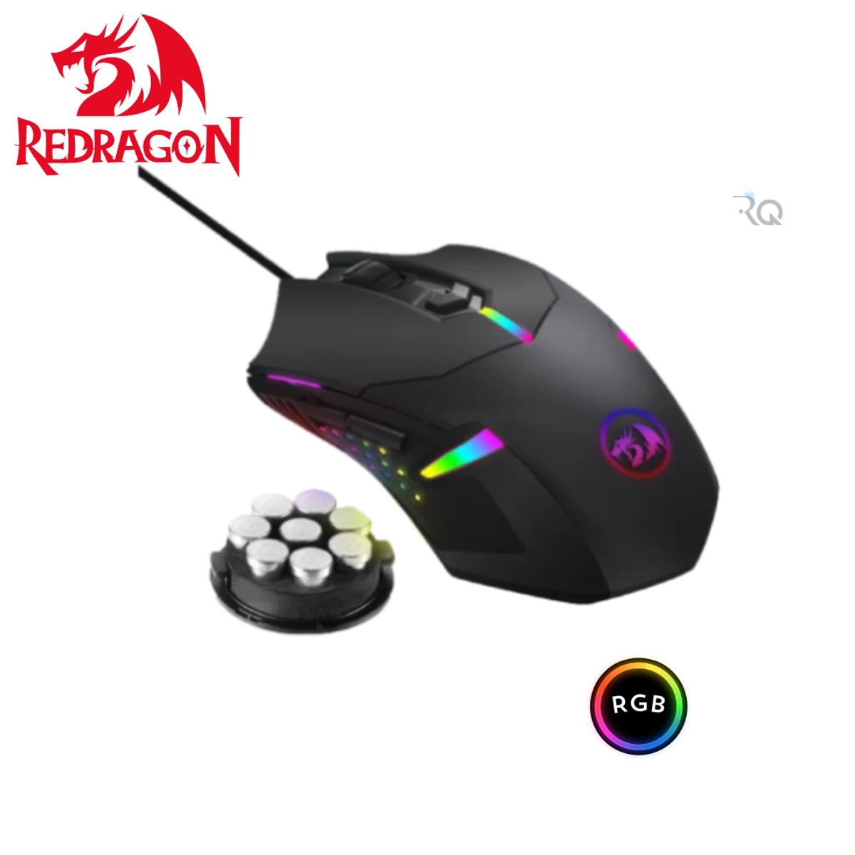REDRAGON - Mouse Redragon M601-RGB CENTROPHORUS
