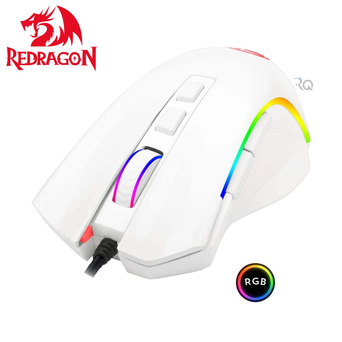 REDRAGON - Mouse Redragon M607W GRIFFIN WHITE