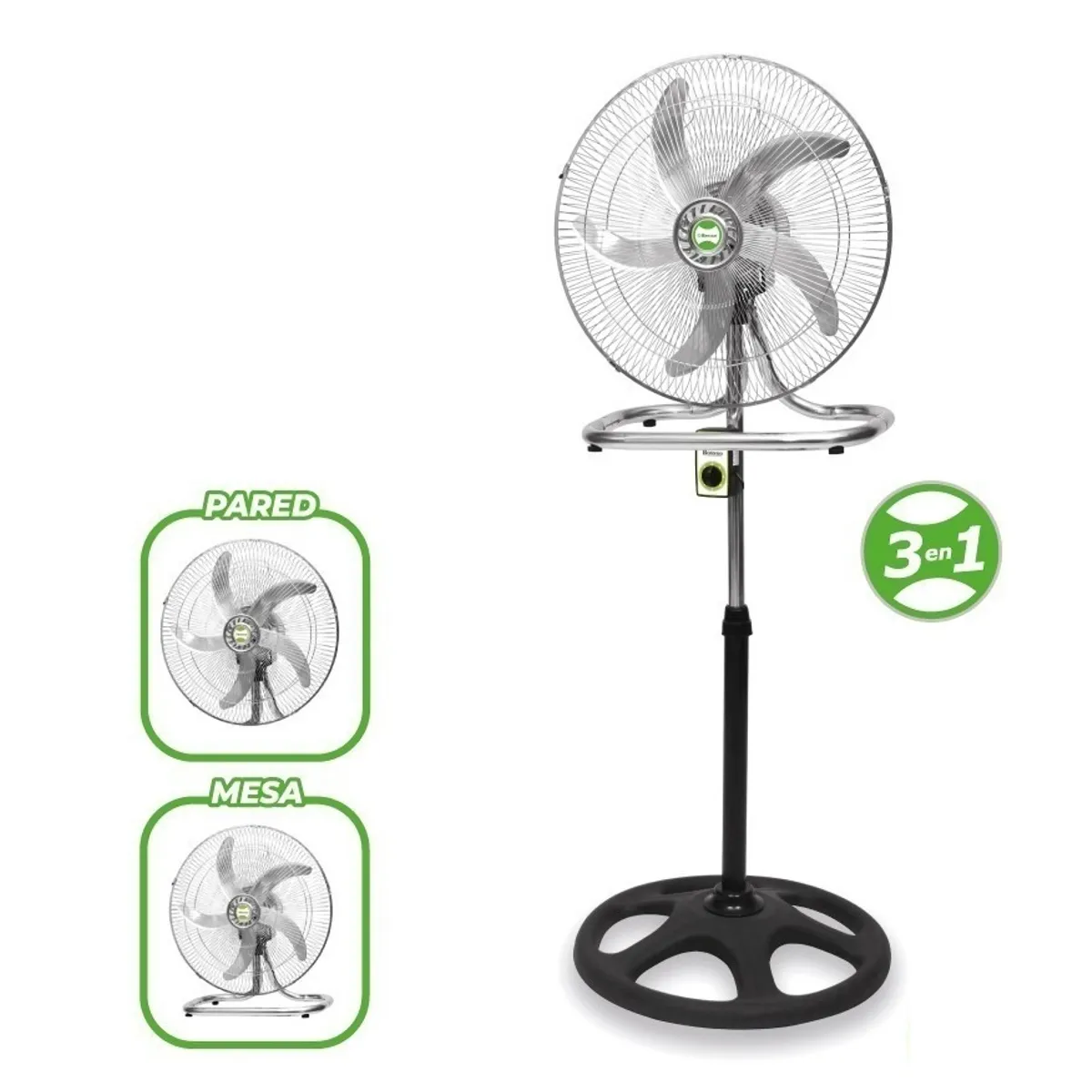 BOSSKO - Ventilador de 5 Aspas 3en1 De 18" Bossko BK-8219VI