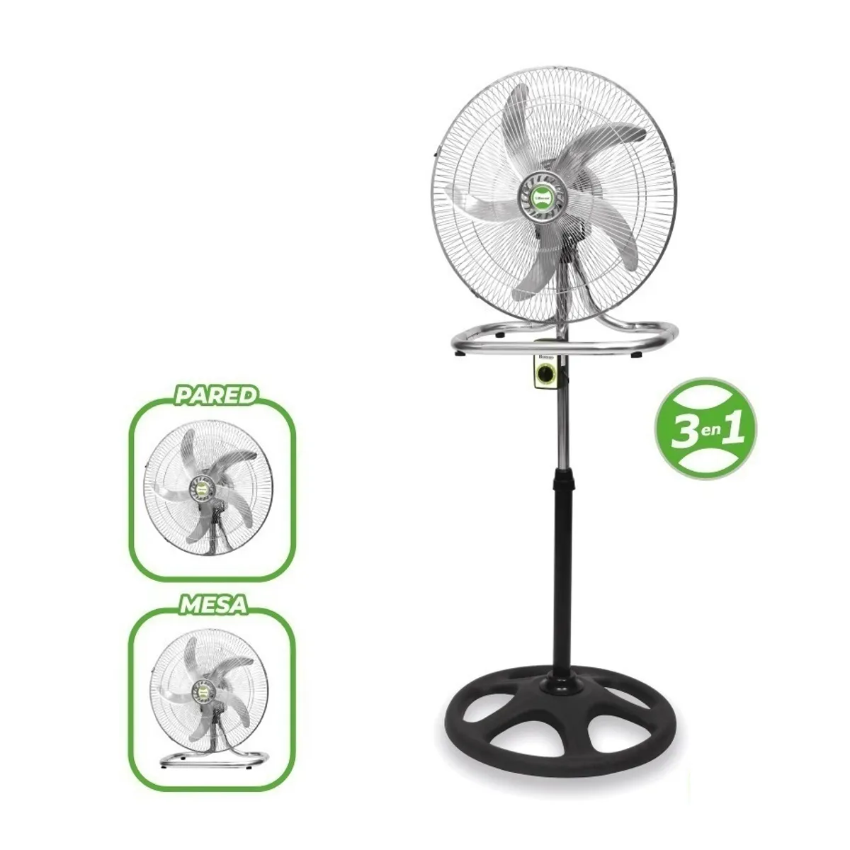 BOSSKO - Ventilador de 5 Aspas 3en1 De 18" Bossko BK-8219VI