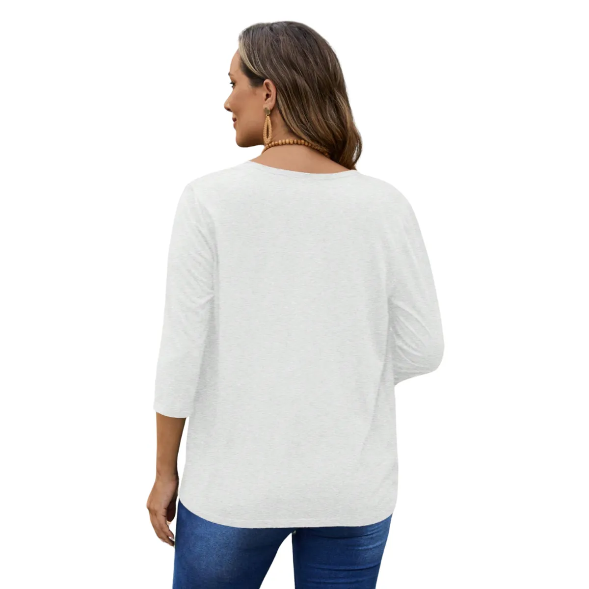 KAST PE - Cardigan para Mujer Elhois Blanco - Talla ML