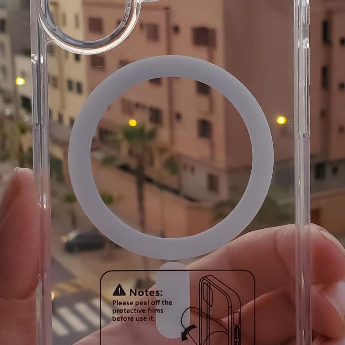 GENERICO - Case Transparente con Magsafe  para Iphone 16