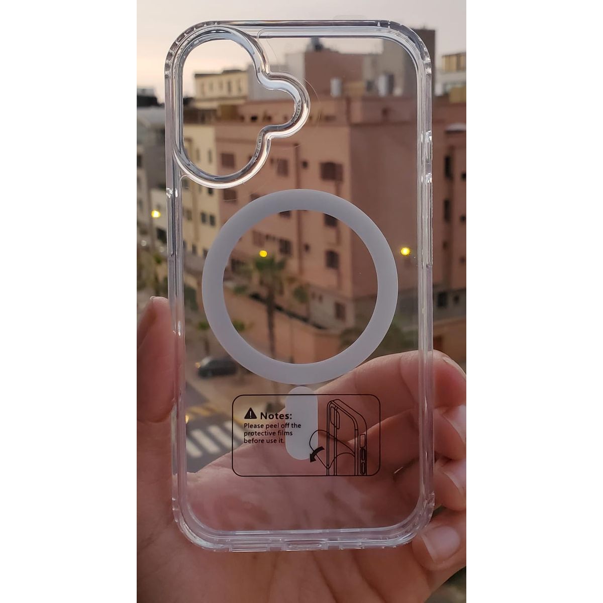 GENERICO - Case Transparente con Magsafe  para Iphone 16