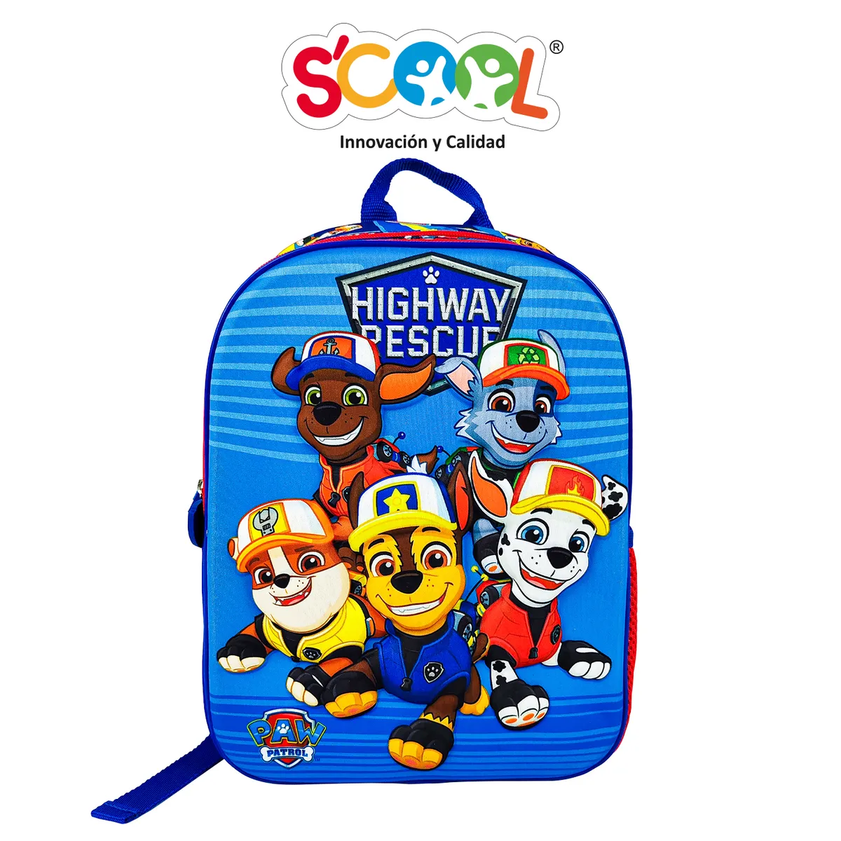 SCOOL - MOCHILA SET SCOOL RANGER A4 3D PAW PATROL H