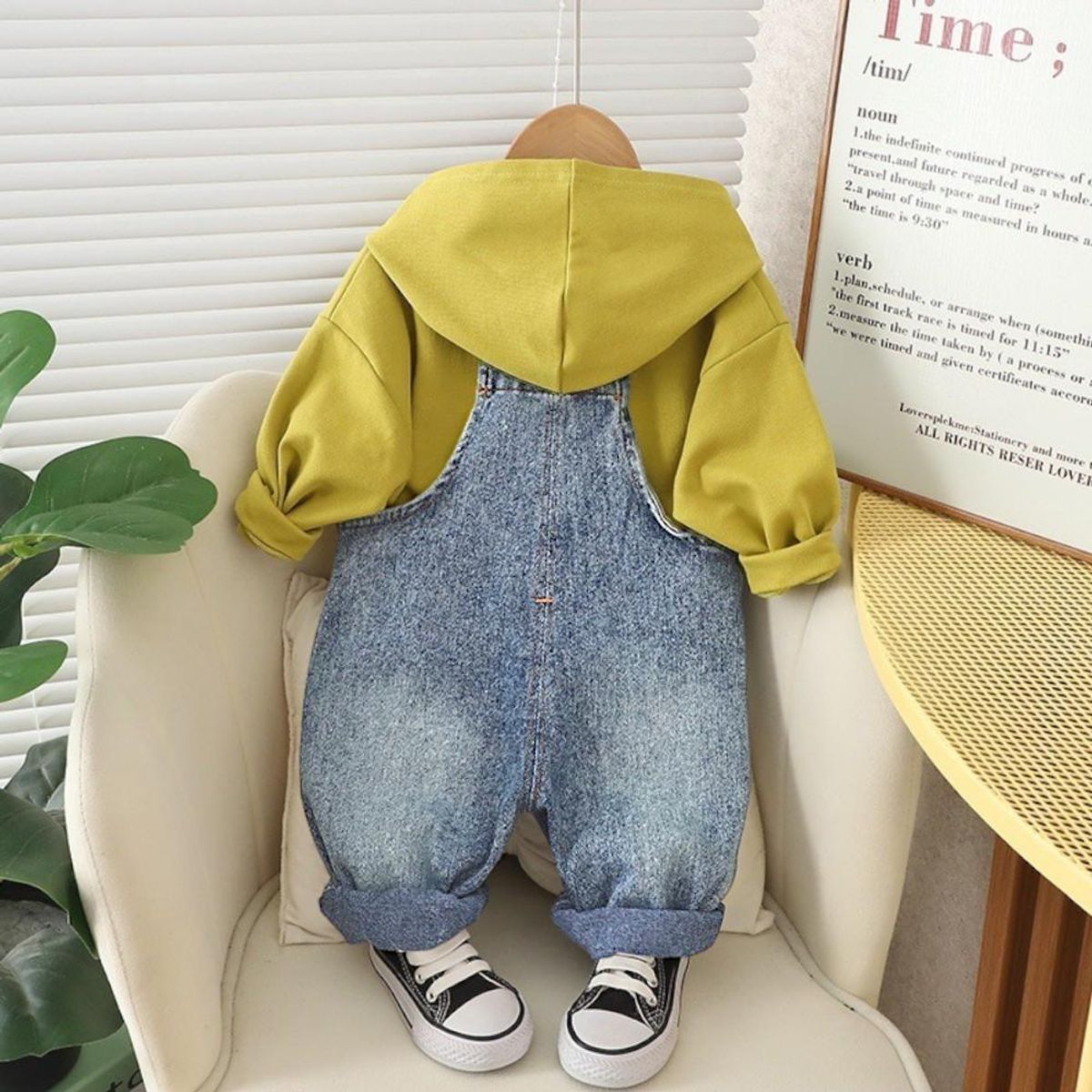 GENERICO - ROPA  DE NIÑO DE MANITOS - OVEROLL Y POLERA