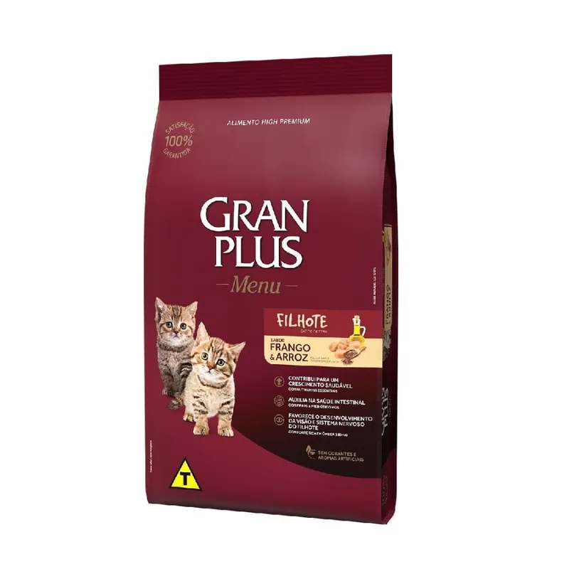 GRAN PLUS - Gran Plus Gatitos Pollo y Arroz 3 Kg