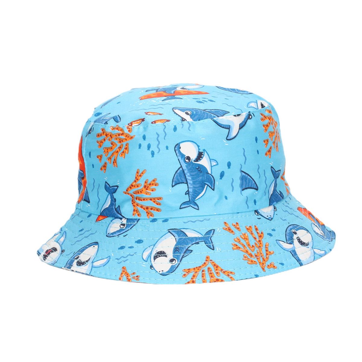KAST PE - Bucket hat Oceanico 52cm: Gorro sol niño de 2 a 5 años