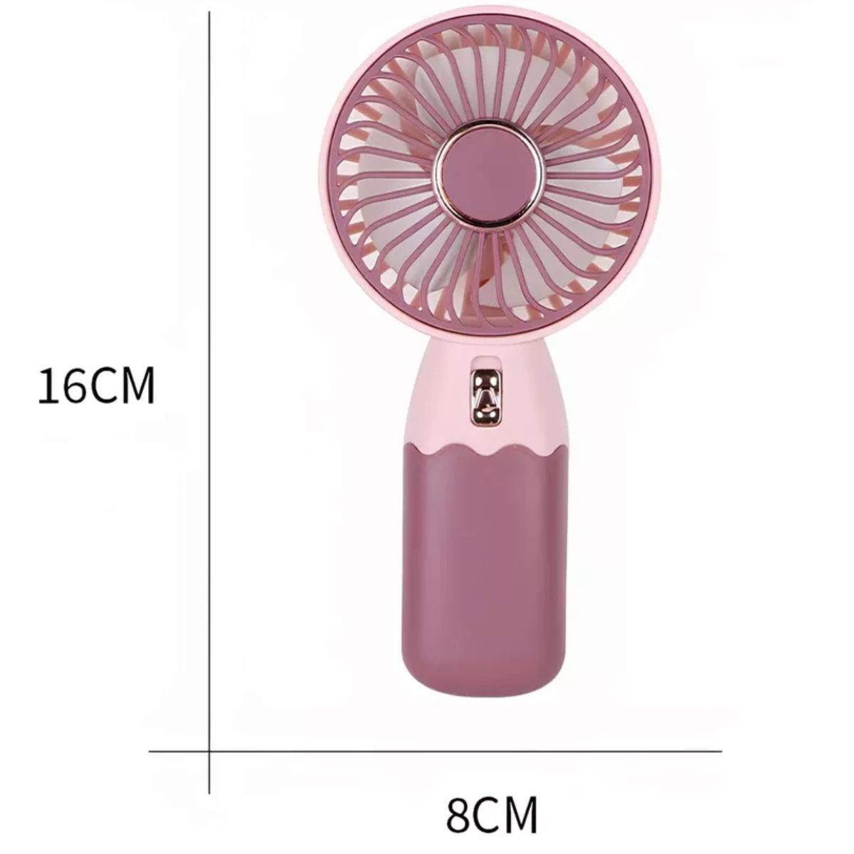 GENERICO - Mini Ventilador Portatil De Mano Recargable Soporte Celular