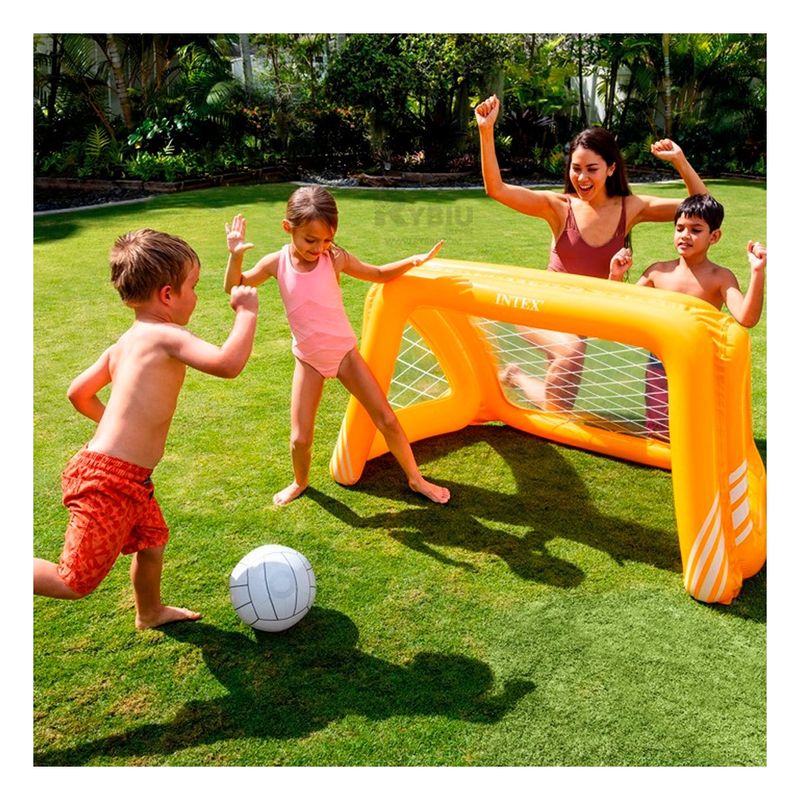 GENERICO - Arco Inflable Desmontable Central en Naranja