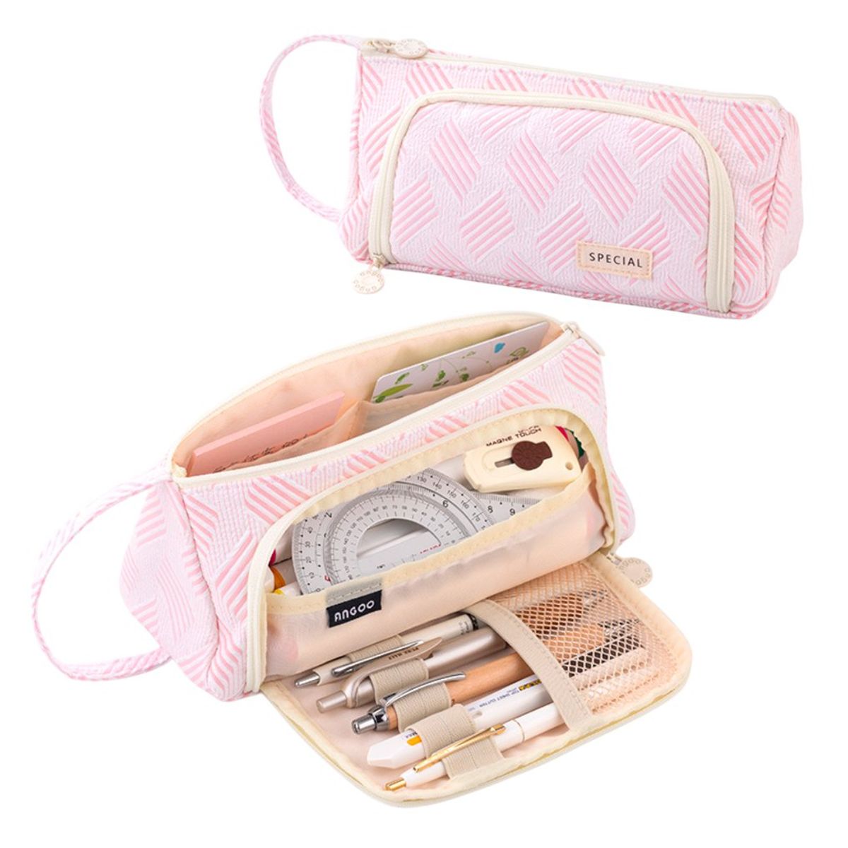 GENERICO - Cartuchera Kaleia - Rosa