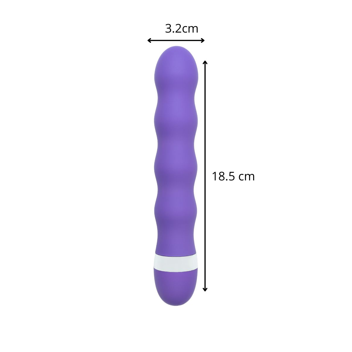 GENERICO - Vibrador estimulador clitoris-morado
