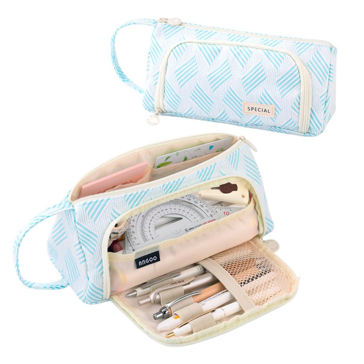 GENERICO - Cartuchera Kaleia - Celeste