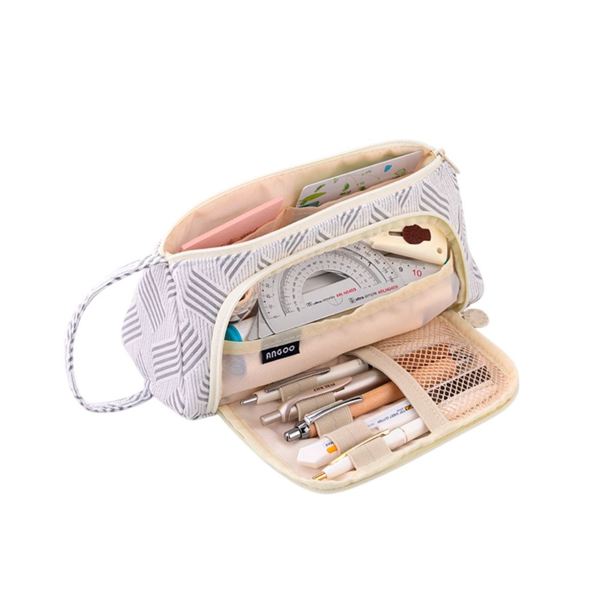 GENERICO - Cartuchera Kaleia - Gris