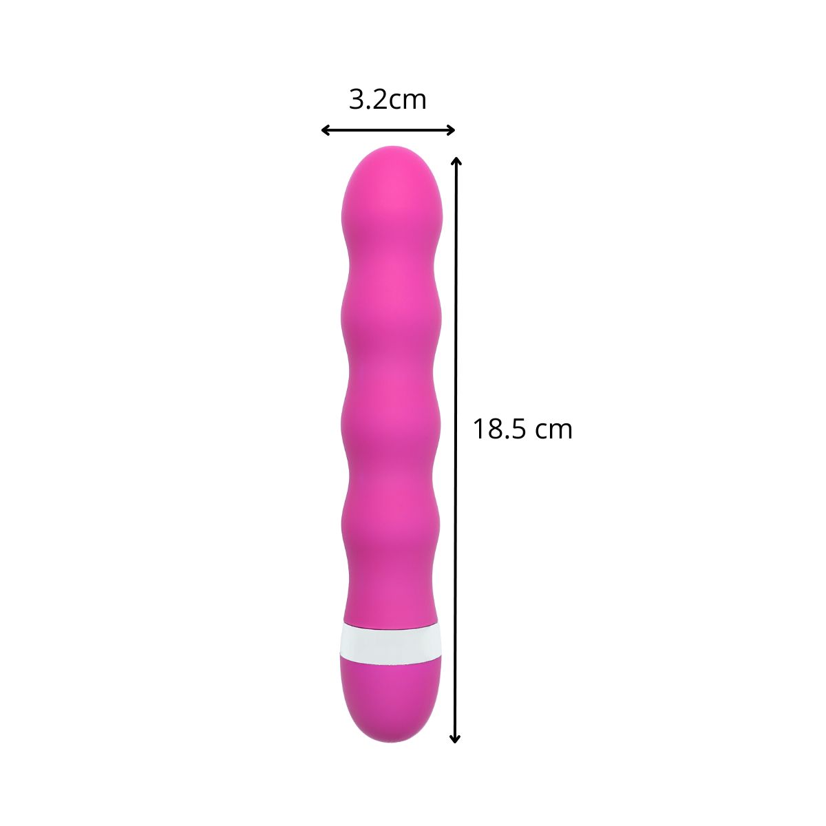 GENERICO - Vibrador estimulador clitoris-rosado